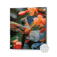 Алмазная картина по номерам Art Gallery Premium Hummingbird (GB87789)