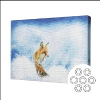 Mozaic cu diamante Art Gallery Premium Fox In Winter (GA79398)