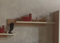 Навесная полка Ambianta Kosmo 0.8m Artisan/Cream