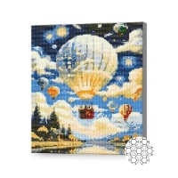 Алмазная картина по номерам Art Gallery Premium Magic Balloon (GB86646)