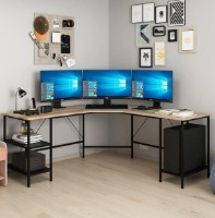 Masa de birou Trendy Power L 8538 Dore/Black 180x76x60cm GTR004139 imaginea #1 — magazin online Desire.md