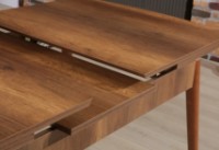 Masă pentru bucătărie Trendy Barok Walnut 132x80x79cm GTR005780 imaginea #3 — magazin online Desire.md