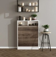 Masă pentru bucătărie Trendy Bracked Patara Walnut/White 96x70x15cm GTR006208 imaginea #2 — magazin online Desire.md