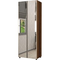 Dulap Ambianta Kosmo 0.8m Mirror Door Catania/Fungo