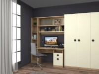 Masa de birou Ambianta Amigo Artisan /Crem imaginea #3 — magazin online Desire.md