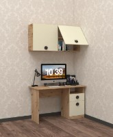 Masa de birou Ambianta Amigo Artisan /Crem imaginea #4 — magazin online Desire.md