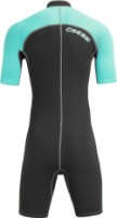 Costum neopren Cressi Lido Lady Shorty 2mm M Black/Aquamarine imaginea #4 — magazin online Desire.md