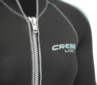 Costum neopren Cressi Lido Lady Shorty 2mm M Black/Aquamarine imaginea #6 — magazin online Desire.md