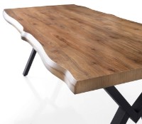 Masă pentru bucătărie Trendy Gala 3022 Walnut/Black 180x79x80cm GTR005767 imaginea #2 — magazin online Desire.md