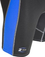 Costum neopren Cressi Lido Man Shorty 2mm L Black/Blue imaginea #7 — magazin online Desire.md