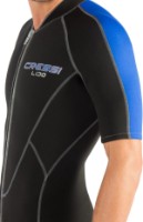 Costum neopren Cressi Lido Man Shorty 2mm XXL Black/Blue imaginea #7 — magazin online Desire.md