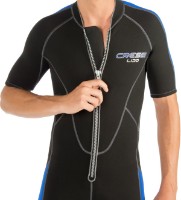 Costum neopren Cressi Lido Man Shorty 2mm XXL Black/Blue imaginea #8 — magazin online Desire.md