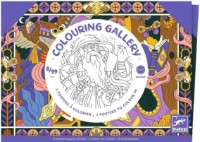 Carte de colorat pentru copii Djeco Heroic DJ08695