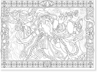 Carte de colorat pentru copii Djeco Heroic DJ08695 imaginea #3 — magazin online Desire.md