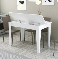 Masă pentru bucătărie Trendy Kiev 510 White 110x75x72cm GTR001705 imaginea #3 — magazin online Desire.md