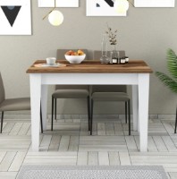 Masă pentru bucătărie Trendy Kiev 511 Walnut/White 110x75x72cm GTR001706 imaginea #2 — magazin online Desire.md