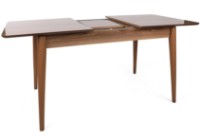 Masă pentru bucătărie Trendy Lotus 1123 Walnut 130x75x80cm GTR001602 imaginea #2 — magazin online Desire.md