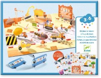 Set pentru creatie Djeco Lift-up Stickers (DJ00043)