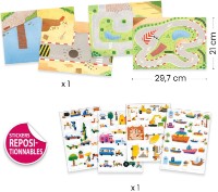 Set pentru creatie Djeco Lift-up Stickers (DJ00043) imaginea #3 — magazin online Desire.md