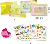 Set pentru creatie Djeco Lift-up Stickers (DJ00045) imaginea #3 — magazin online Desire.md