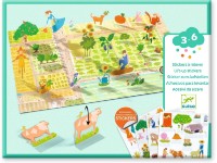 Set pentru creatie Djeco Lift-up Stickers (DJ00045)