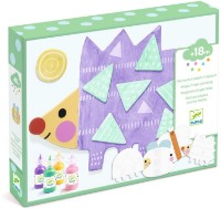 Set pentru creatie Djeco Magic Finger Painting (DJ08984)