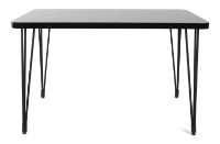 Masă pentru bucătărie Trendy Lagos 1421 Black Marble/Black 120x75x70cm GTR001627