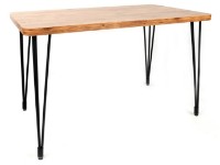 Masă pentru bucătărie Trendy Lagos 1422 Walnut/Black 120x75x70cm GTR001628 imaginea #2 — magazin online Desire.md