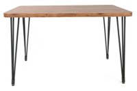 Masă pentru bucătărie Trendy Lagos 1422 Walnut/Black 120x75x70cm GTR001628