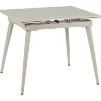 Masă pentru bucătărie Avanti Reef Light Travertine/Beige Legs