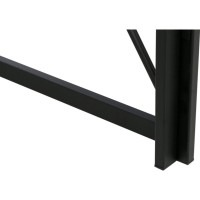 Masa de birou Deco Aspen 100x50x75 (MBASP-JJLVC-M37BLK) imaginea #4 — magazin online Desire.md