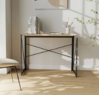 Masa de birou Deco Aspen 100x50x75 (MBASP-JJLVC-M37BLK) imaginea #3 — magazin online Desire.md