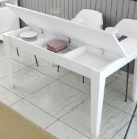 Обеденный стол Trendy Milan 519 White 145x88x75cm GTR001625 фото №4 — интернет-магазин Desire.md