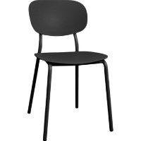 Scaun Deco Flamingo Black (STFLM-BTNG-BLK)