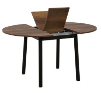 Masă pentru bucătărie Trendy Olive Walnut/Black 100x75x100cm GTR005785 imaginea #6 — magazin online Desire.md