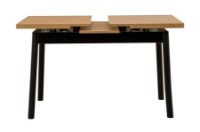 Masă pentru bucătărie Trendy Oliver Open Oak/Black 120x77x75cm GTR005779 imaginea #5 — magazin online Desire.md