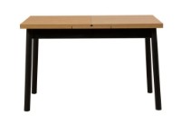 Masă pentru bucătărie Trendy Oliver Open Oak/Black 120x77x75cm GTR005779 imaginea #6 — magazin online Desire.md