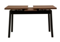 Masă pentru bucătărie Trendy Oliver Open Walnut/Black 120x77x75cm GTR005777 imaginea #6 — magazin online Desire.md