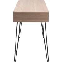 Masa de birou Deco Hampton 100x48x76 (MBHAM-JJLVC-M37BLK) imaginea #3 — magazin online Desire.md