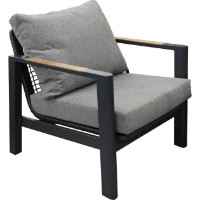 Fotoliu Deco Kansas Gray