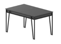 Masă pentru bucătărie Trendy Pal Anthracit/Black 132x76x80cm GTR001567 imaginea #3 — magazin online Desire.md