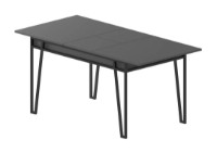 Masă pentru bucătărie Trendy Pal Anthracit/Black 132x76x80cm GTR001567 imaginea #4 — magazin online Desire.md