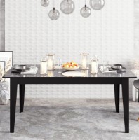 Masă pentru bucătărie Trendy Polka Black Marble/Black 180x90x77cm GTR005775 imaginea #2 — magazin online Desire.md