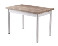 Masă pentru bucătărie Trendy Polo 1302 White/Oak 110x75x70cm GTR001571 imaginea #2 — magazin online Desire.md