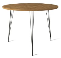 Masă pentru bucătărie Trendy Sandalf Oak/Black 90x75x90cm GTR005755 imaginea #4 — magazin online Desire.md