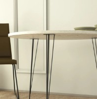 Masă pentru bucătărie Trendy Sandalf White Marble/Black 90x75x90cm GTR005756 imaginea #3 — magazin online Desire.md