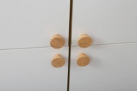 Casetieră Deco Marani 120x40x81H Oak/White imaginea #4 — magazin online Desire.md