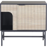 Dulăpior Deco Merlin 80x40x74.7 (MBMRL-JJLVC-M37BLK)