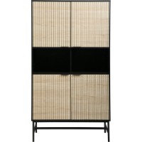Dulap Deco Merlin Plus 100x50x184 (MBMRLP-JJLVC-M37BLK) imaginea #4 — magazin online Desire.md