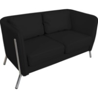 Canapea Deco Salvador-2 195x75 Black (CSLVD2-WNF-BLK)